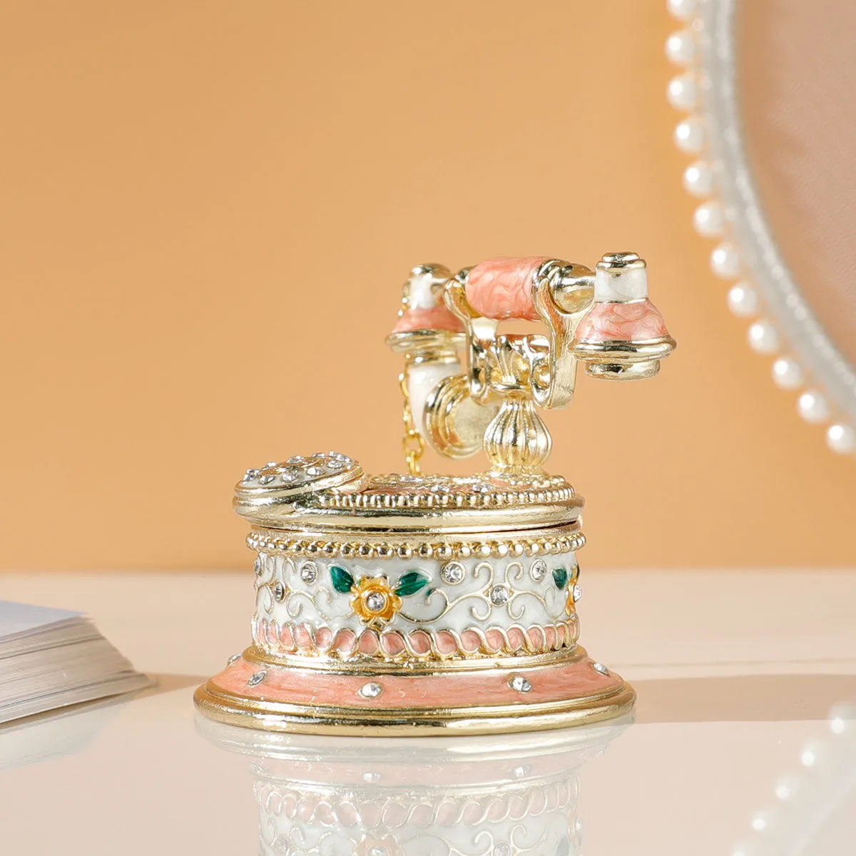 Vintage Telephone Jewelry Box