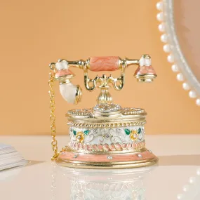 Vintage Telephone Jewelry Box