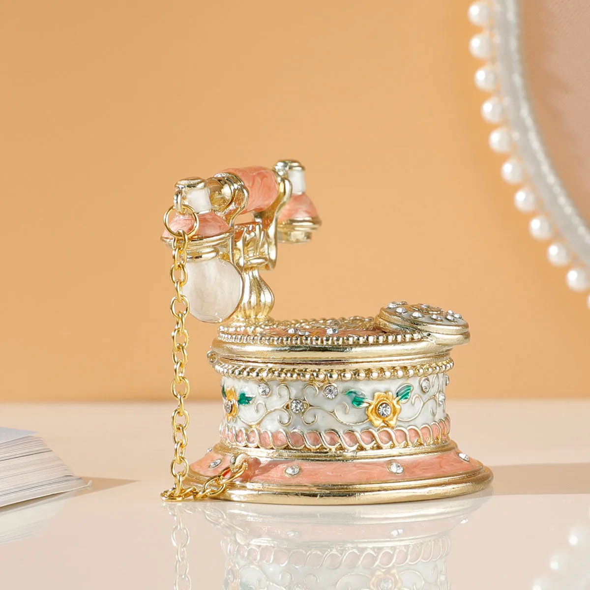 Vintage Telephone Jewelry Box