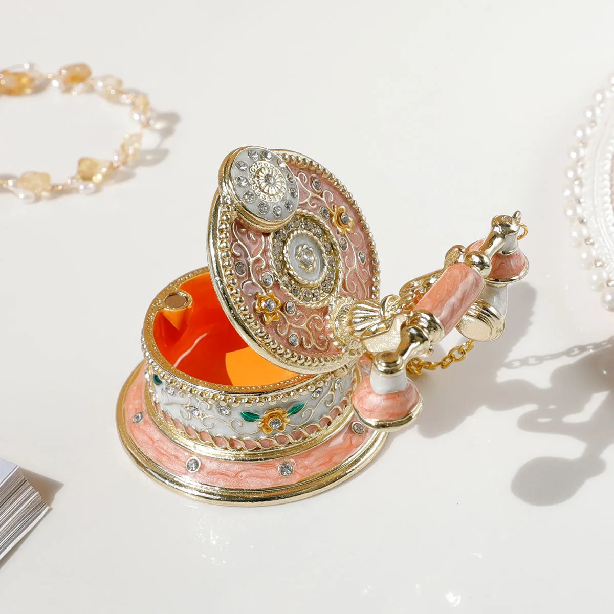 Vintage Telephone Jewelry Box