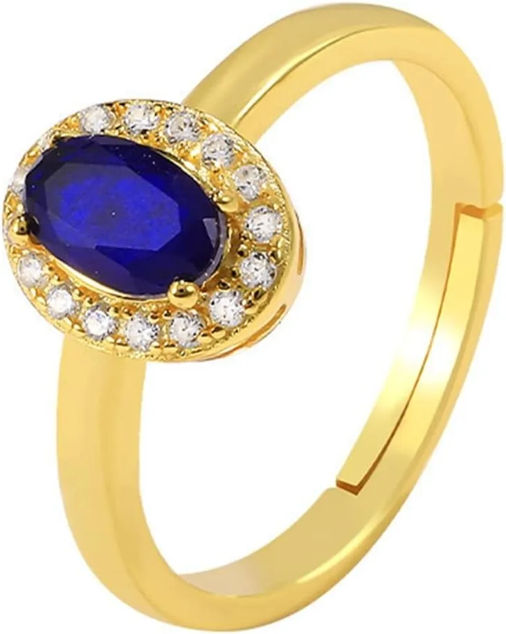 Women Gold Rings, Simple Rings for Women S925 Sterling Silver Oval Engagement Gift Ring