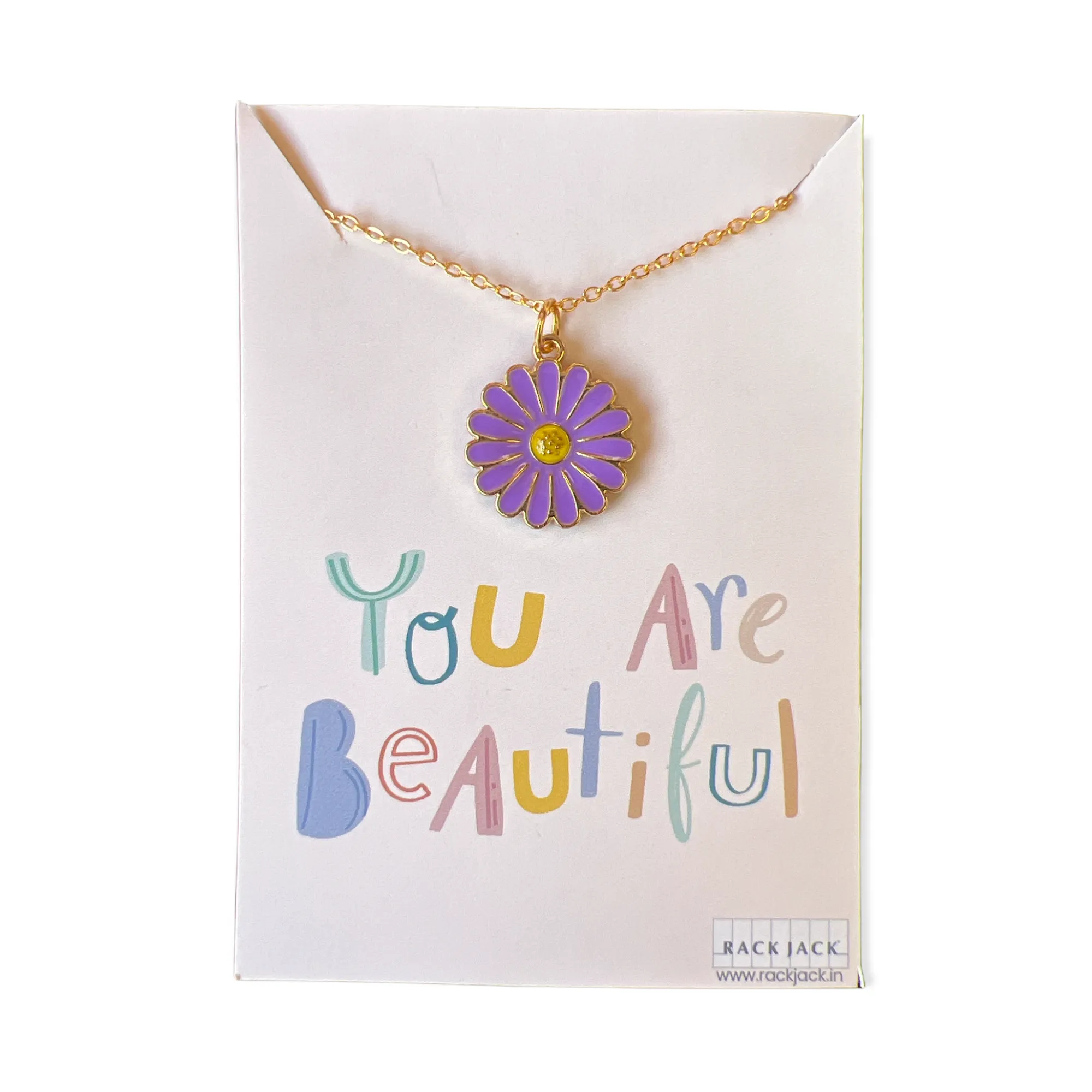 Y2K Charm Pendant Gold Necklace - Season Love