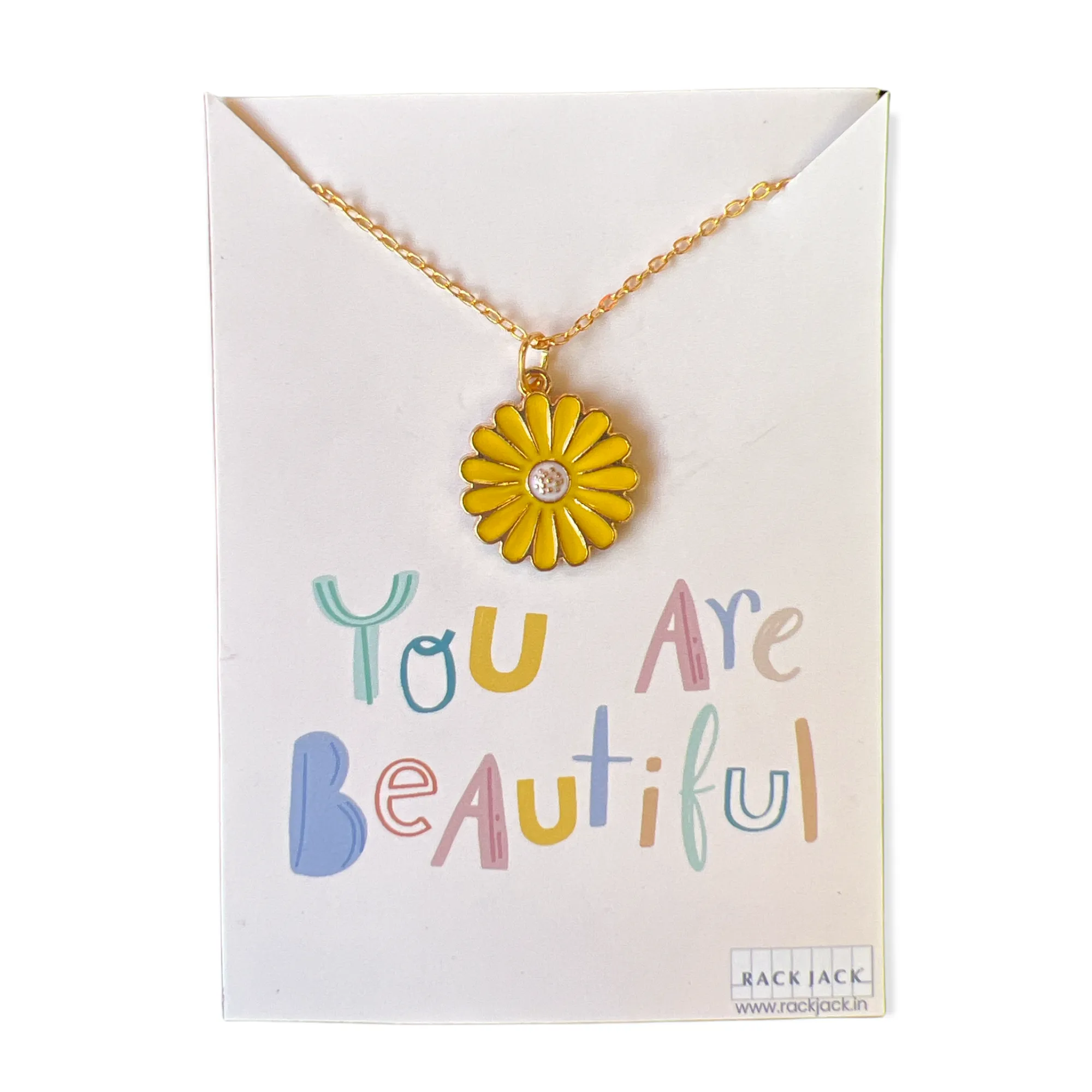 Y2K Charm Pendant Gold Necklace - Season Love