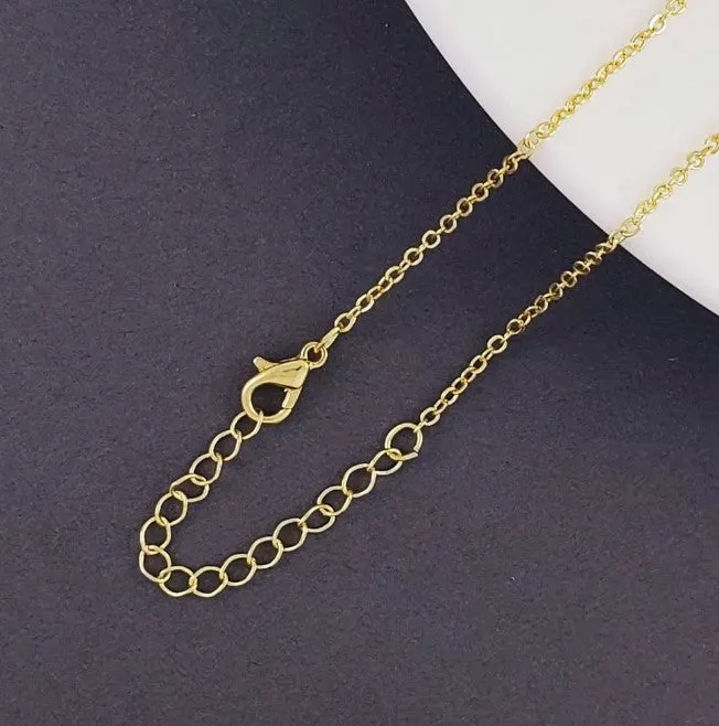 Y2K Charm Pendant Gold Necklace - Season Love