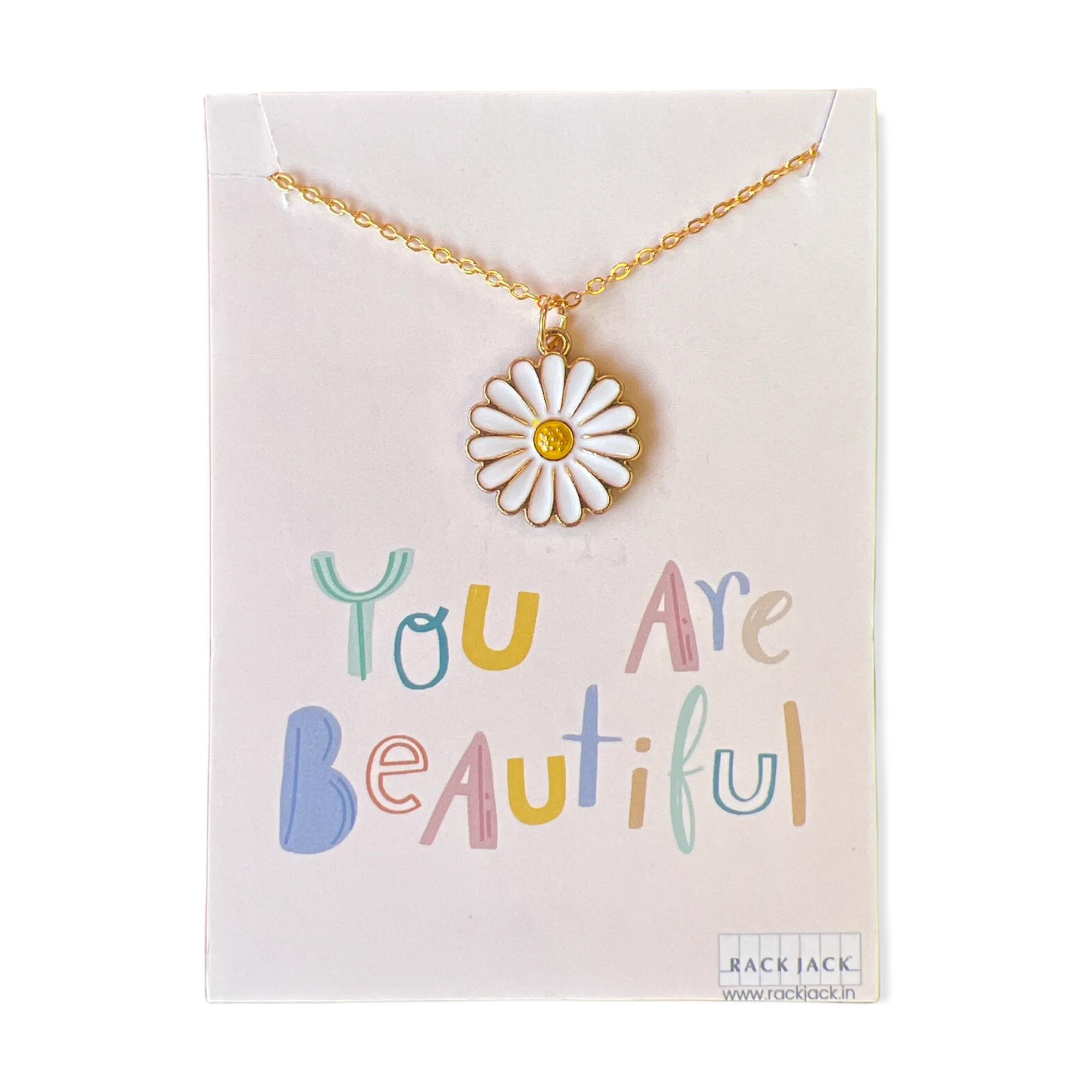 Y2K Charm Pendant Gold Necklace - Season Love