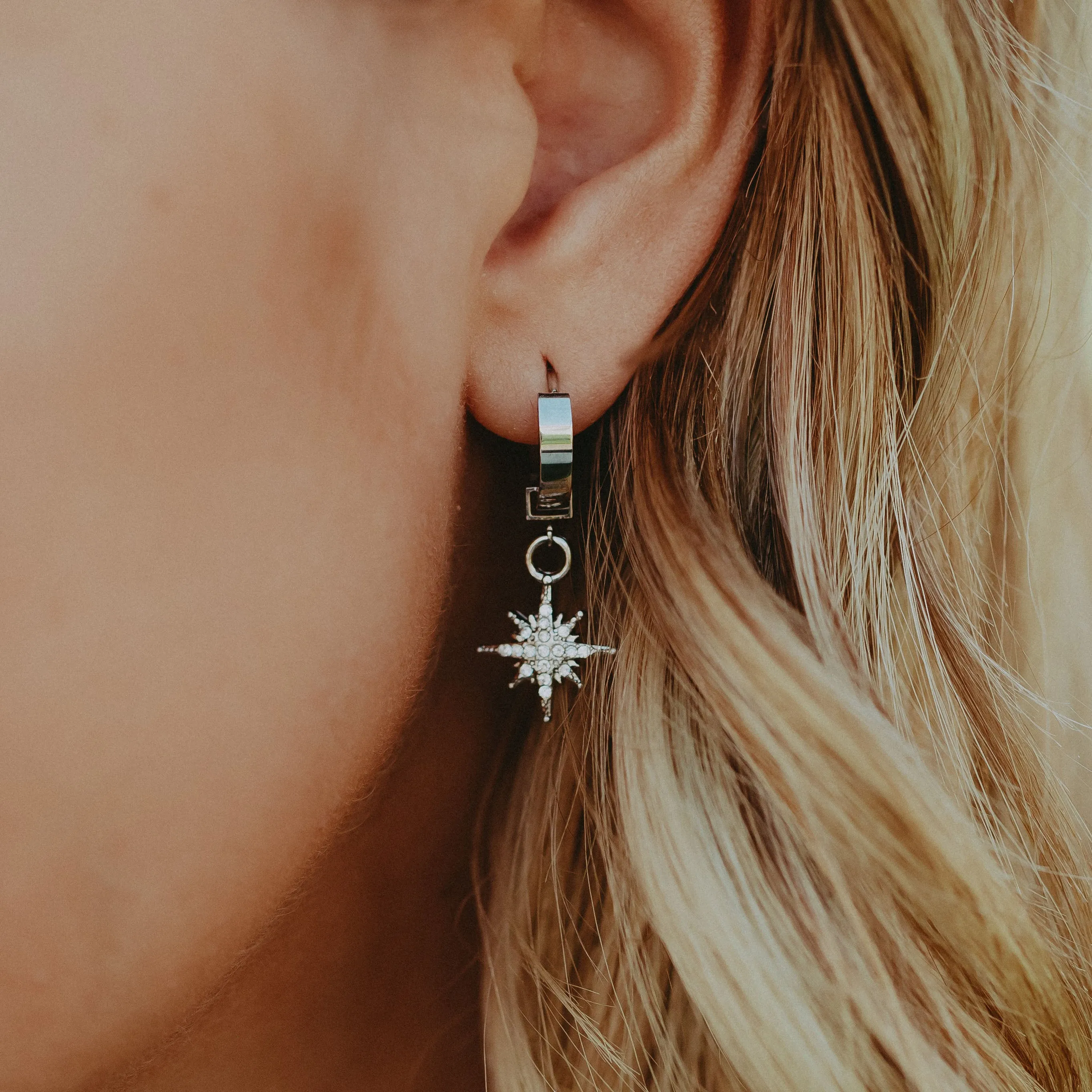 Zaana Mini Hoops - Silver
