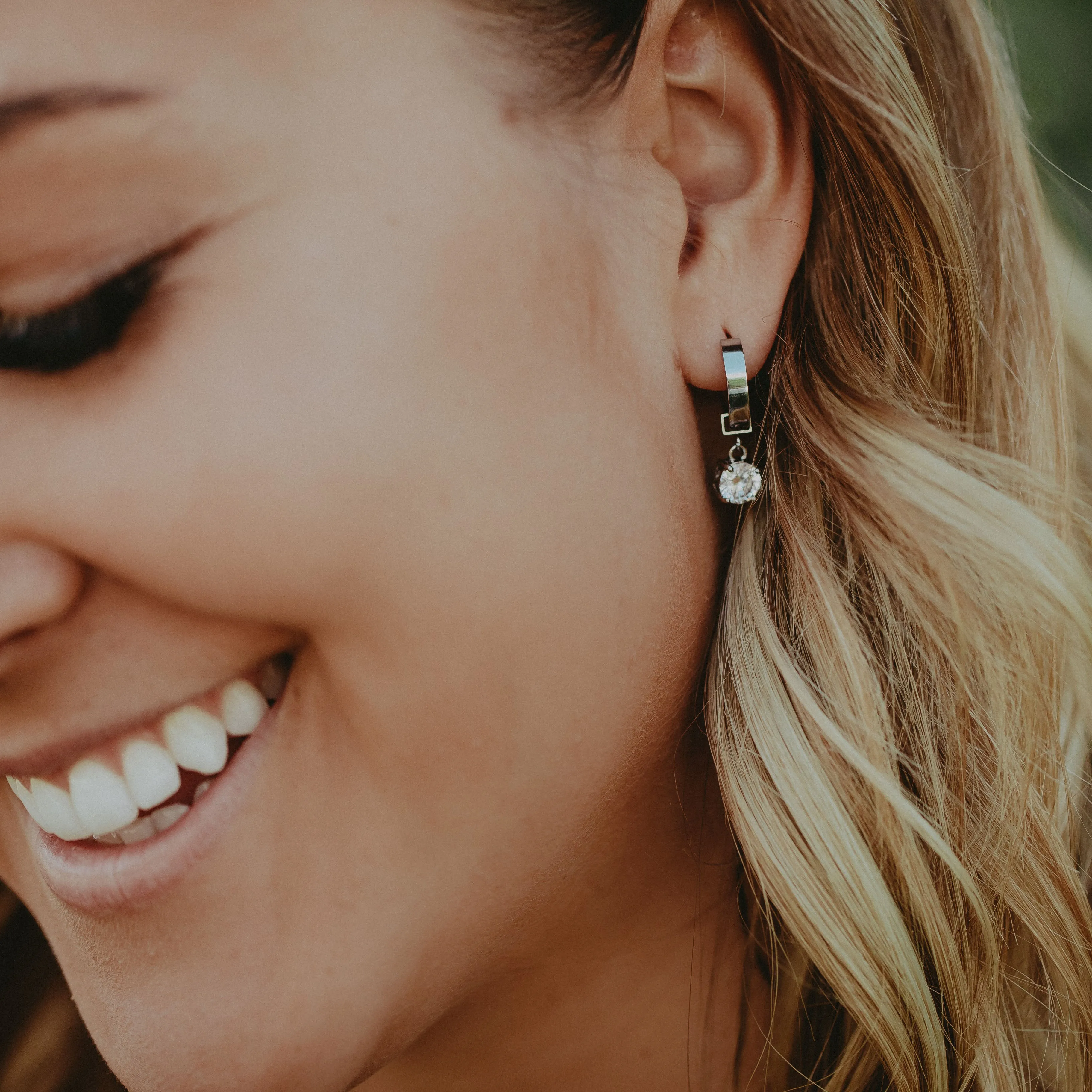Zaana Mini Hoops - Silver