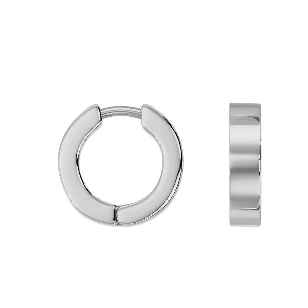 Zaana Mini Hoops - Silver
