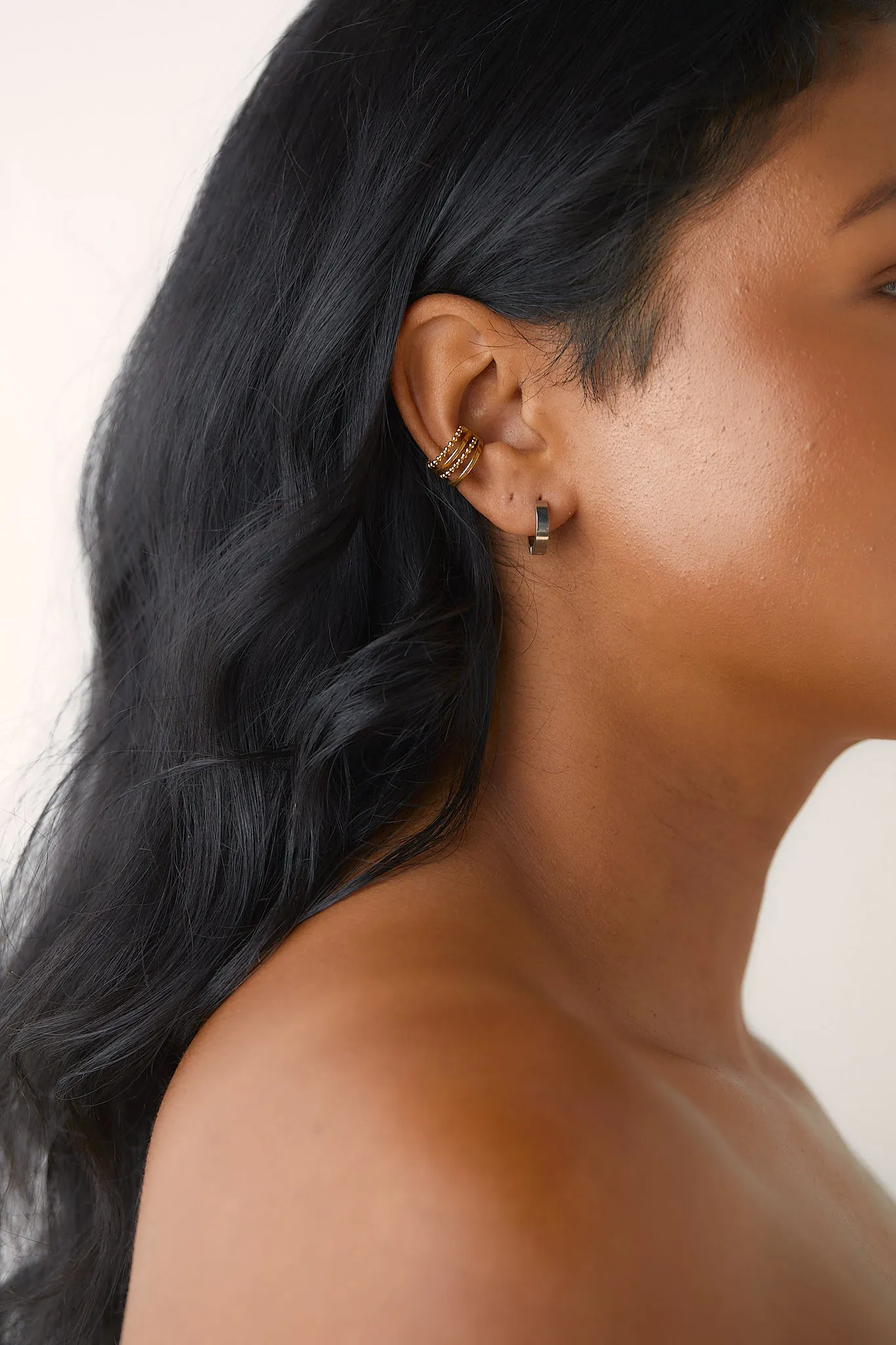 Zaana Mini Hoops - Silver